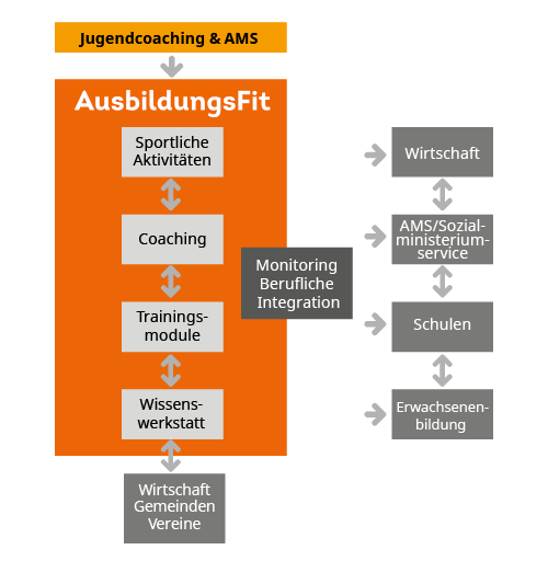 Jugendcoaching & AMS Diagramm